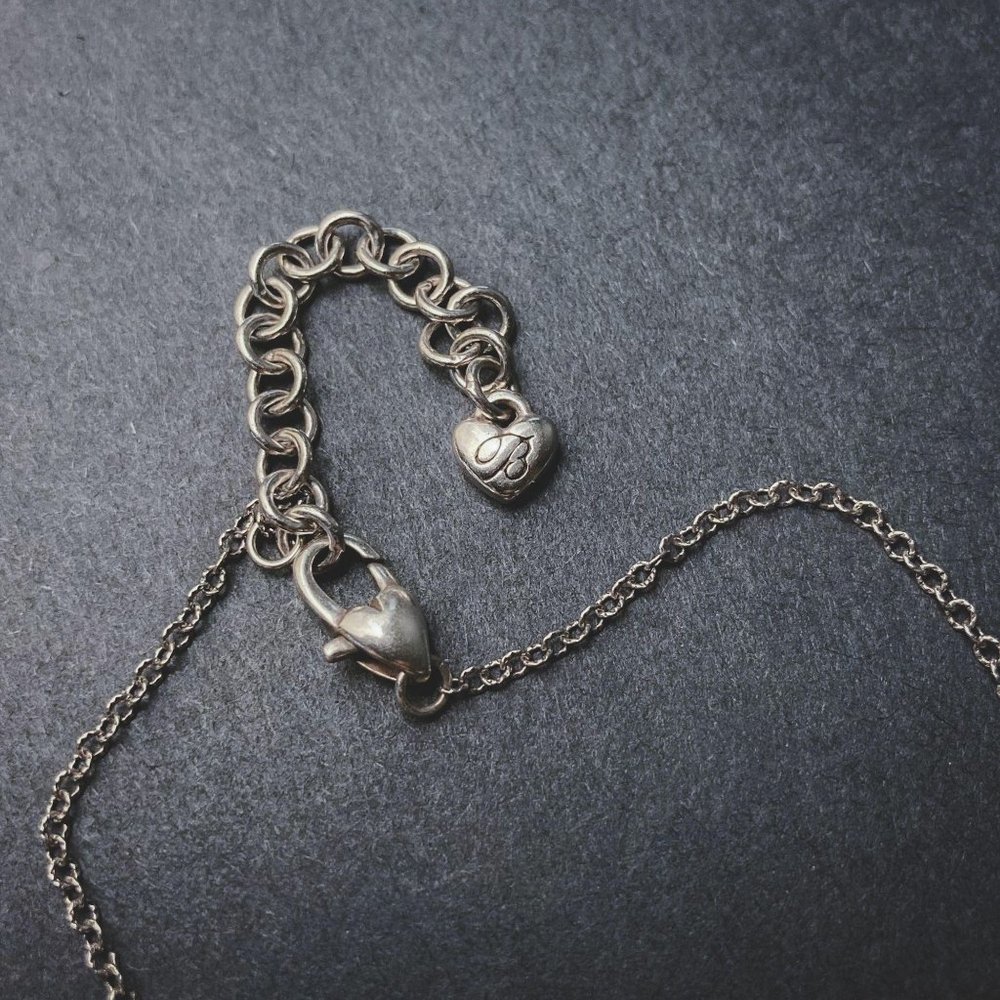 Brighton Valentine's Love Heart Charm Necklace - Picture 6 of 7